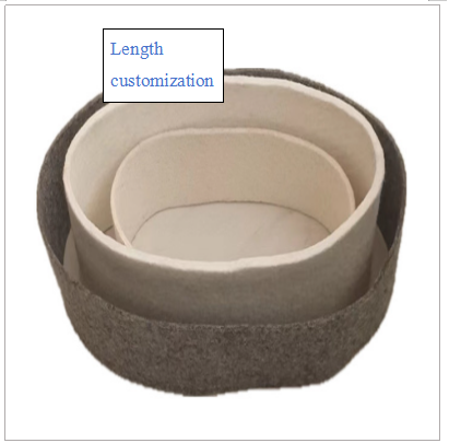Circular Felt With Seamless Wool Bread Conveyor Belt
