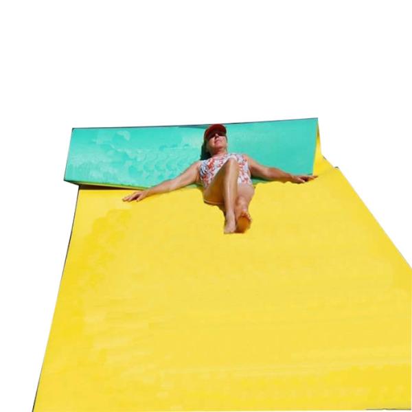 Yellow Floating Foam Pool Mats For Sunbathing Water Sports Picnics