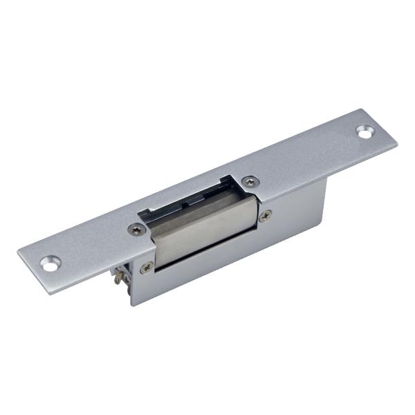 Aluminum Glass Door Electric Strike Lock Short Panel Embedded Installation
