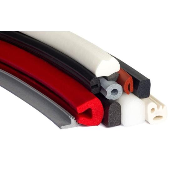 Electrically Insulating Silicone Seal Strip Customized Extruded Profiles
