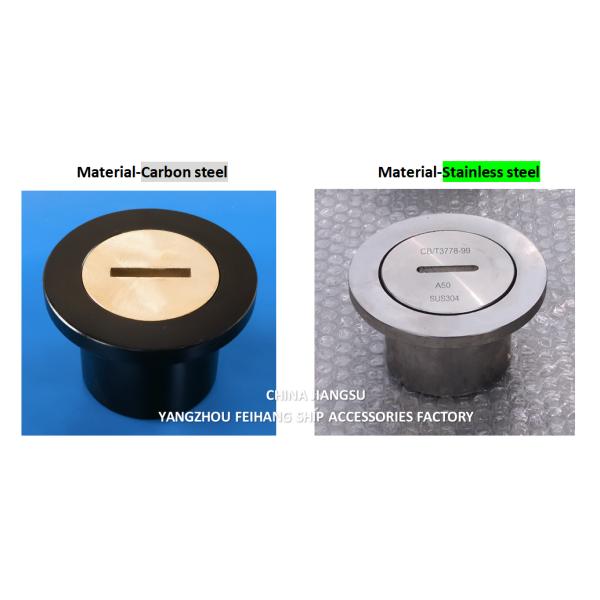 Deck Sounding Tubes Deck Sounding Pipe Heads Type C DN40 cb/t3778 Deck Sounding Tools for Safe and Accurate Measurements