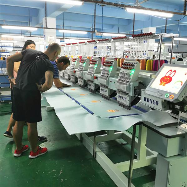 WYQ1501 Home-use Single Head Programmable and Computerized Embroidery Machine on Caps and Shirts 200-300 mm