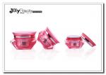 Luxury Diamond Shaped Cosmetic Jars Arcylic Cream Jars 30ml 50ml 100ml