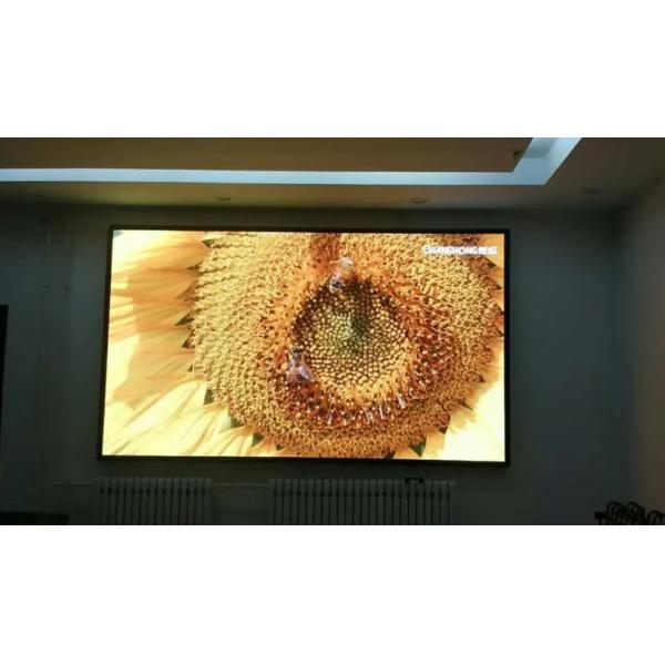Wall Mounted 1200CD Indoor Bar LED Screen For Video Conferences