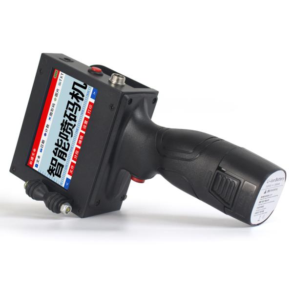 600DPI TIJ Printer Handheld Inkjet Printer for Coding Machine Printing Distance 2-5mm