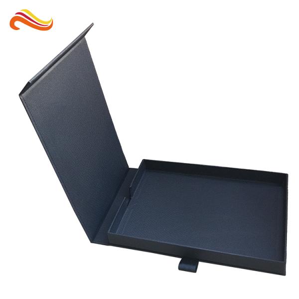Magnetic Luxury Gift Boxes Square Shape Paper Material With Hot Stamping Pattern