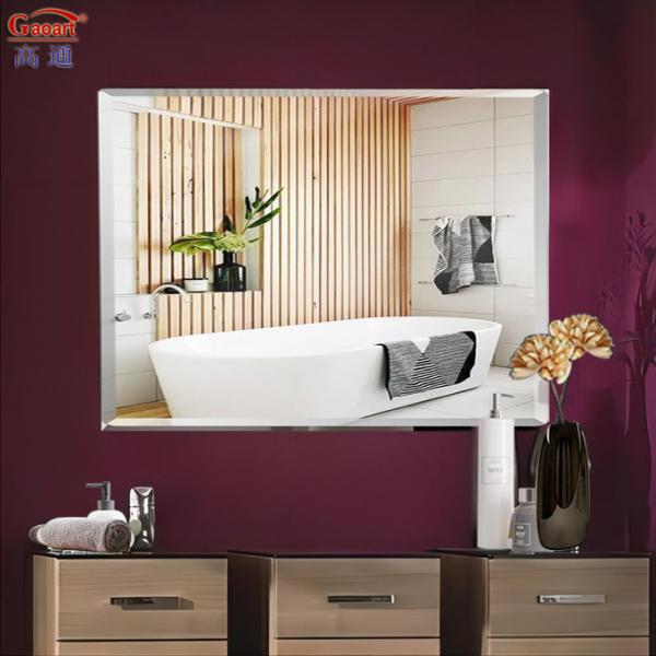 Elevate Your Bathroom Décor with Frameless Mirror Affordable and Modern
