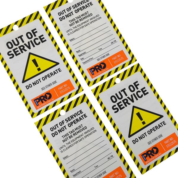 Plastic Tag Double Sided Printing PVC Waterproof Durable Tag For Industrial