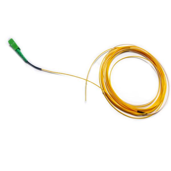 Single Mode SC APC Fiber Optic Pigtail Simplex 0.9mm 3m