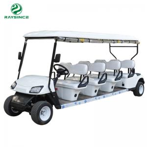 China Latest model electric car golf cart with eight seats hot sales club car street legal golf carts to Saudi Arabia on sale