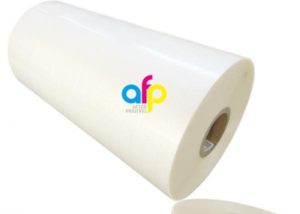 Soft Packing BOPP Gloss Laminating Film 1 Inch / 3 Inch Paper Core