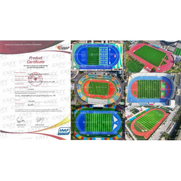 Multi-Layer Cushioned Running Track by Advanced Shock Absorption Technology