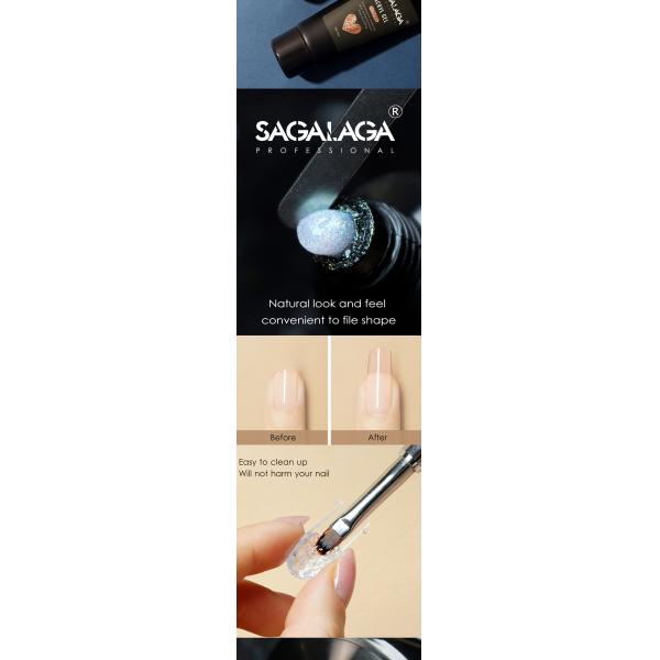 Dual Form Duet System for Sophisticated Nails Lasting Time 2-3 Weeks Poly Nail Gel Tips Extension