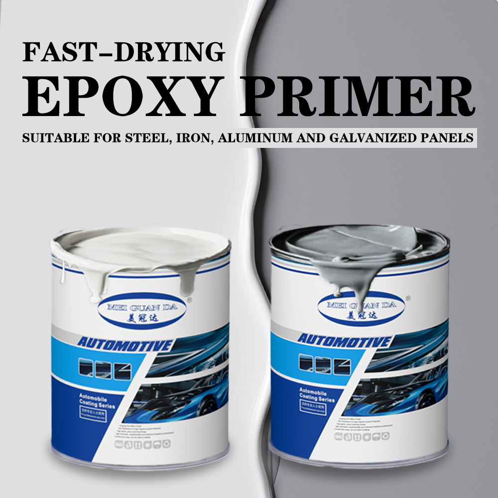 High Adhesion 2K Auto Epoxy Primer Multi-Substrate Compatible OEM Supported