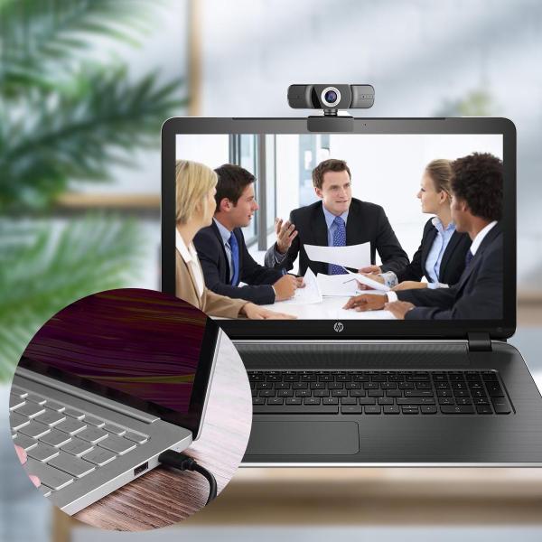 Live Streaming 360 Degree Rotatable Full HD 1080P Webcam