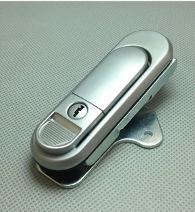 AB303 lock use for steel cabinet, panel electrical cabinet lock Small button plane lock