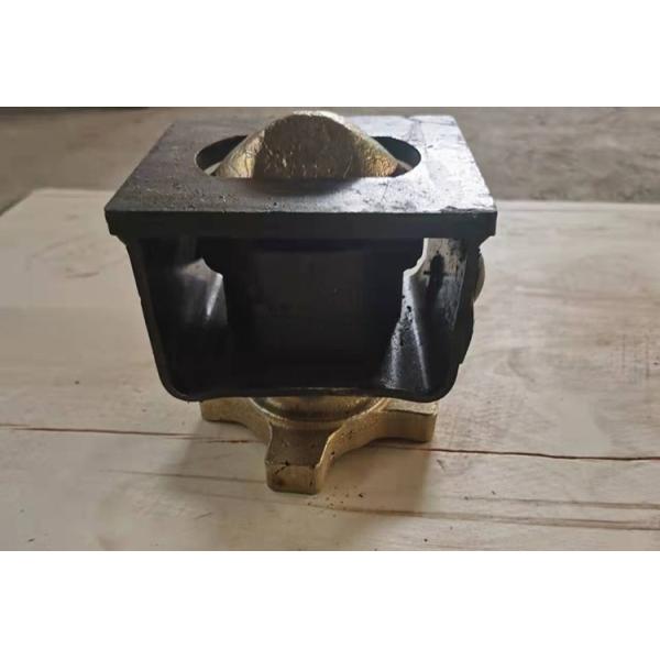 Materials Casting Steel Twist Lock Screw Type Container Trailer Chasis Twistlock Container Flat Bed Red/Black
