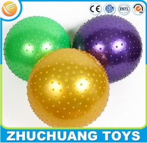 Quality 65cm inflatable spiky pvc fitness ball,pilates ball for sale