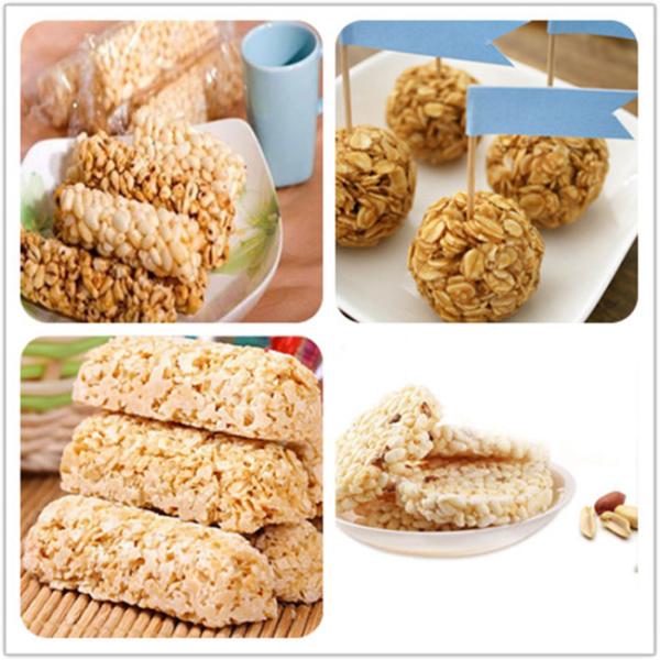 Automated Granola Bar Press Machine SS Material Candy Bar Making Machine