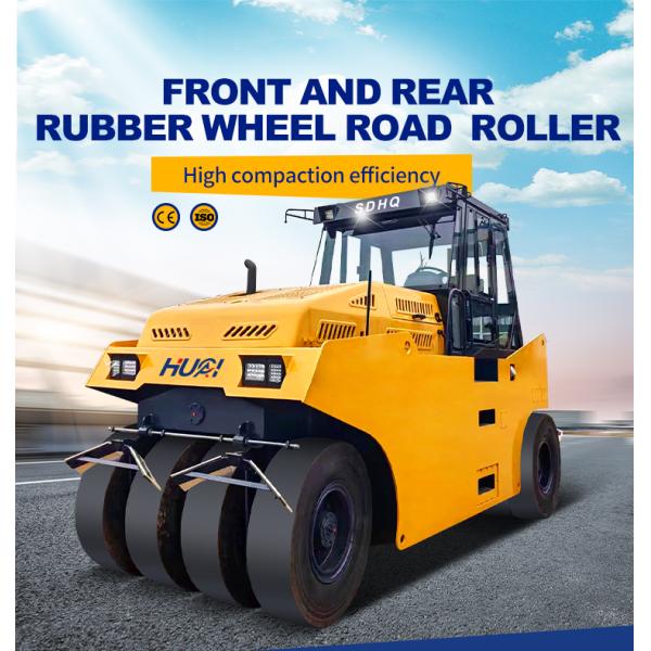 New16 Tons Pneumatic Road Roller Compactor Rubber Tire Wheel Roller