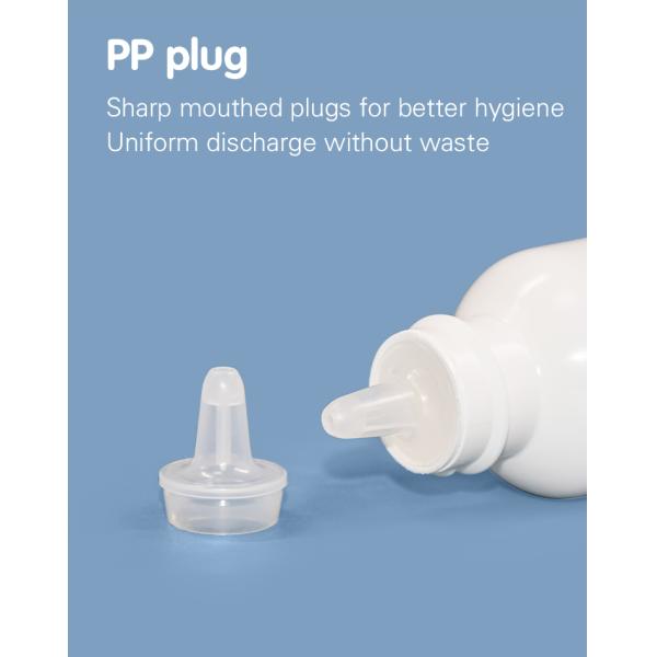 30ml PE Threaded Bottle Mouth Double Layer Sunscreen Bottle UKL34