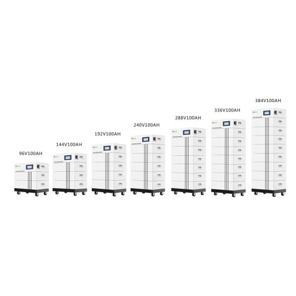 Smart BMS Stackable High Voltage 384V 400V 100AH 40KWH Hoverboard Lithium Parkside Battery LiFePO4 Batterie Box