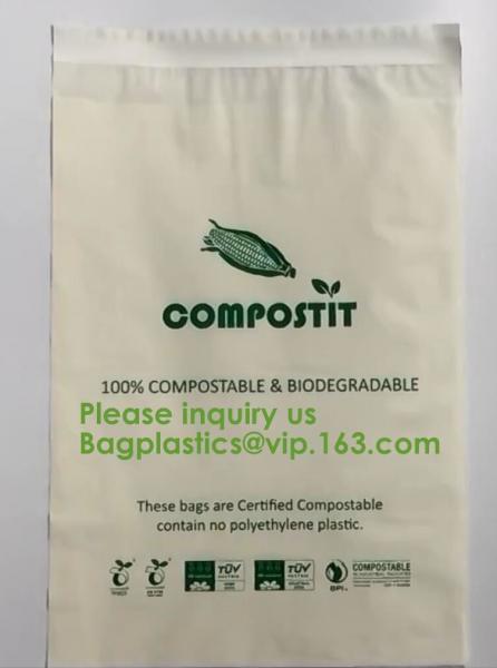 cornstarch Courier Plastic Bags/Mailing envelopes/Printed Mailing Bags,mailer box compost colored boxes in Mailing bags
