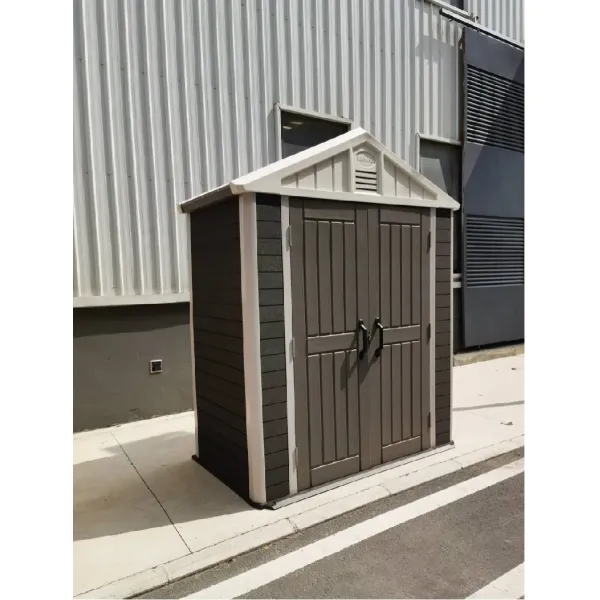 Wind Resistant Class 8 Light Transparent Roof Eco-Friendly Easy to Assemble Outdoor WPC Panel Garden Tool House