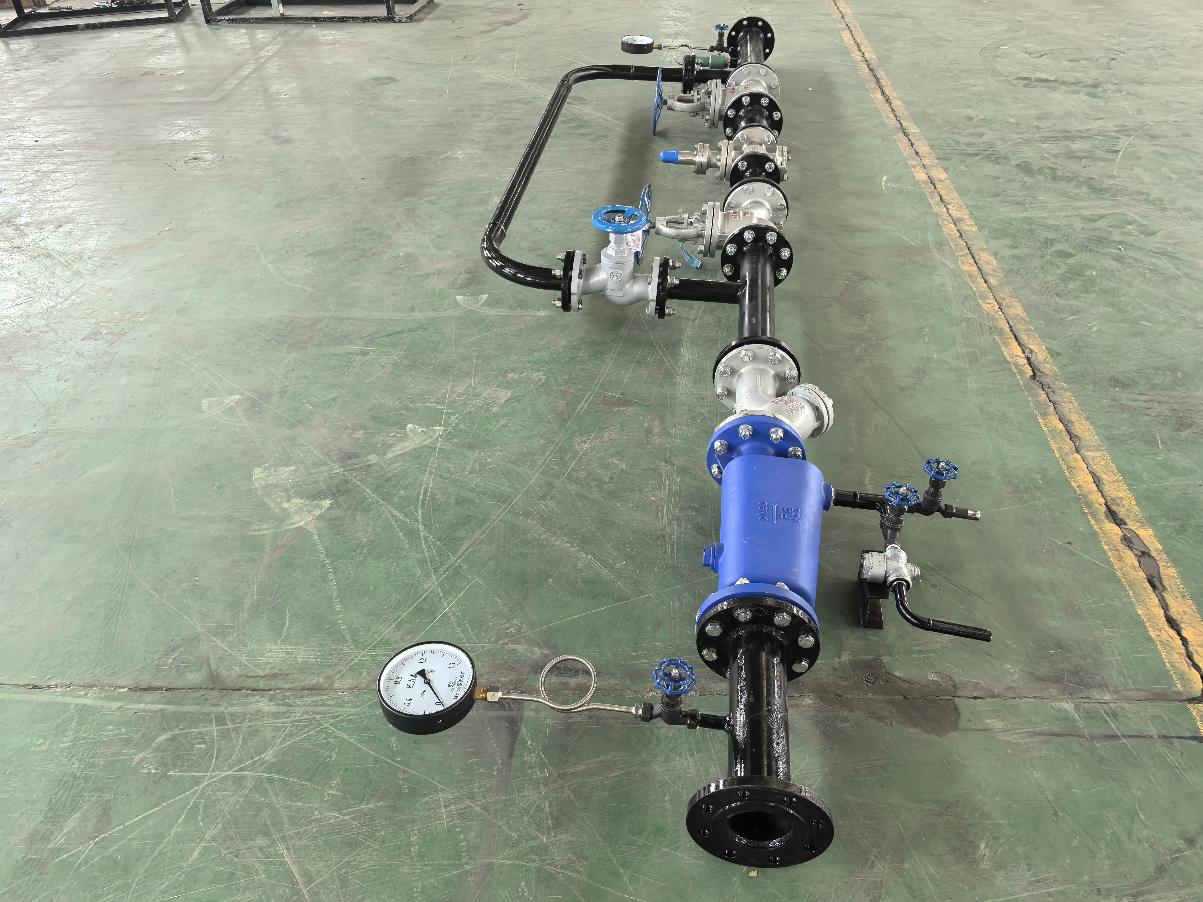 High Temperature Steam Integrated Pressure Reduction Station