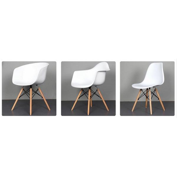 Nordic dining EAM DAW chair household desk backrest creative modern simple restaurant coffee negotiation plastic chair