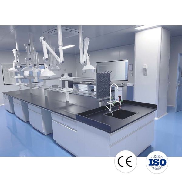Customized Size Prefabricated Modular Clean Rooms Project 1000KG For Laboratory