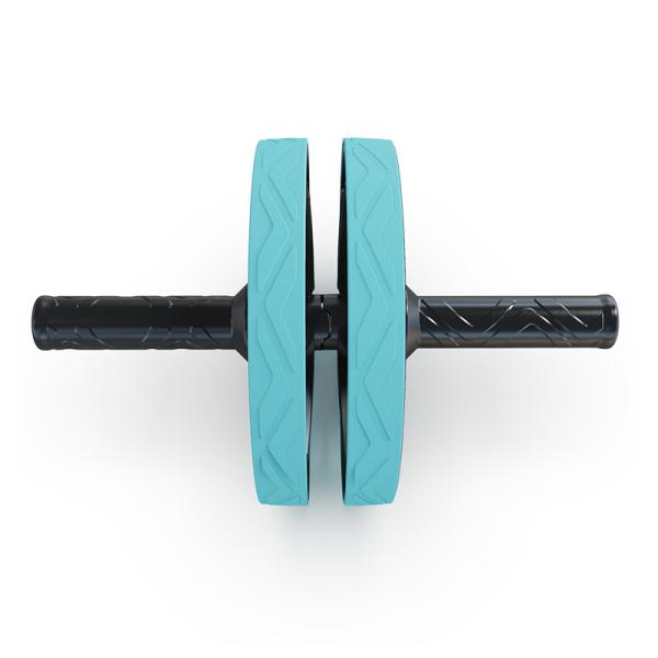 28.5CM Double Exercise Ab Wheel Cross Training Ab Roller Exercise Equipment ISO9001