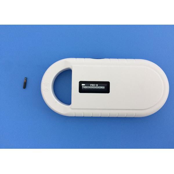 ISO Pocket RFID Microchip Scanner 134.2khz With 9cm Reading Distance
