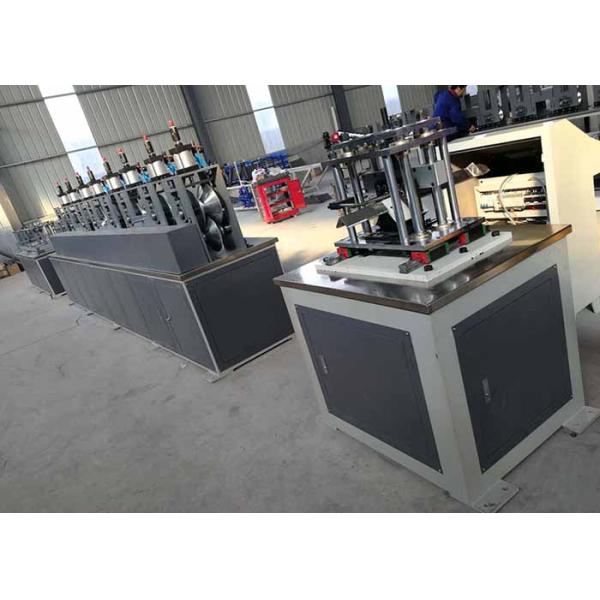 Full Automatic Paper Tube Making Machine 0 - 60m / Min Speed Paper Corner Machine