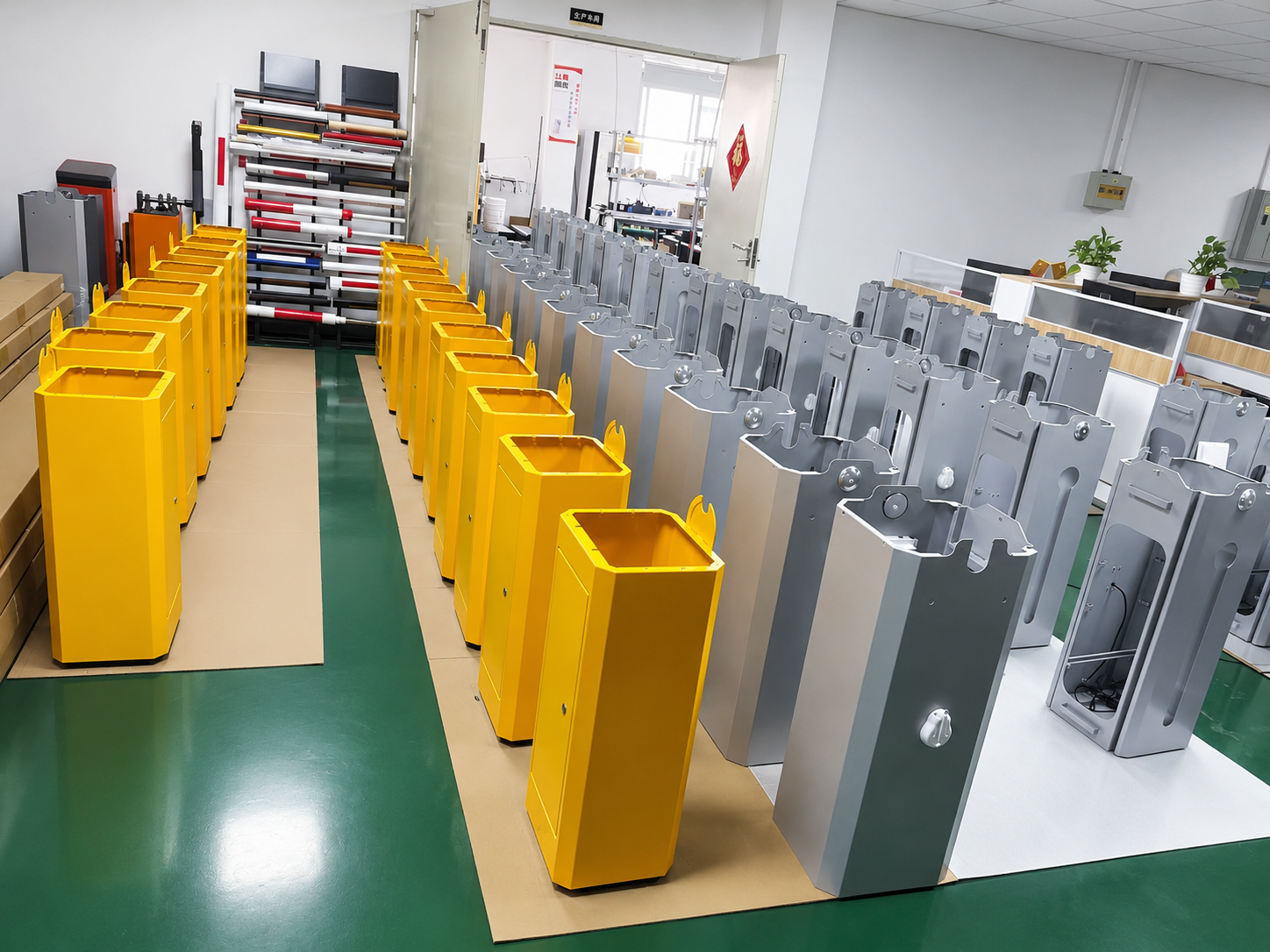Industrial Automatic Barrier Gate with Fast Response Motor for High Traffic Parking Management