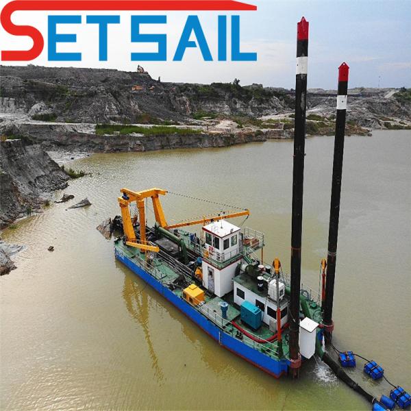 Mini River Cutter Suction Sand Pump Ship Dredger Suitable for Various Applications
