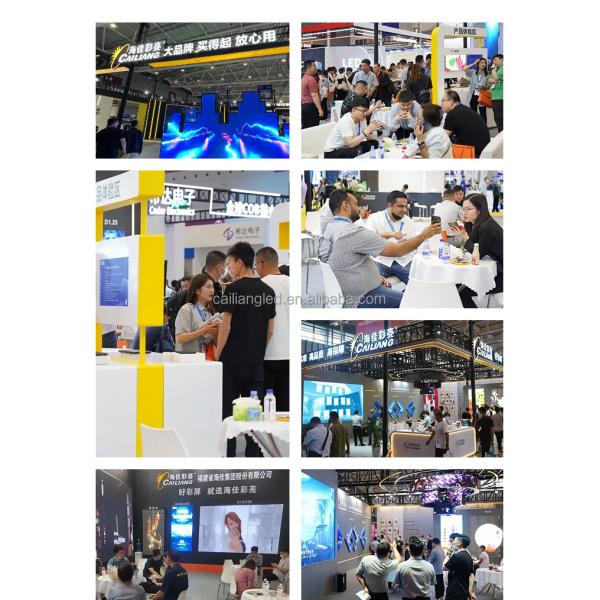Customizable and Versatile CAILIANG D10 Full-Color LED Display for Different Settings
