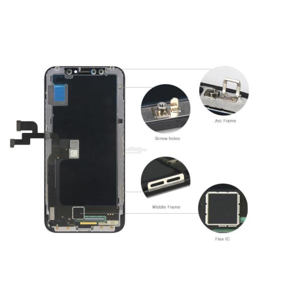 TFT Mobile Phone Touch Screen / IPhone X LCD Screen 12 Months Guarrantee
