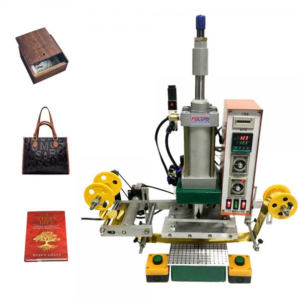 Buy Leather Logo Shoe Stamping Machine , 220V Automatic Paper Stamping Machine at wholesale prices