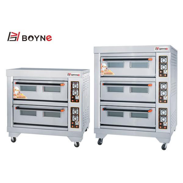 Two Deck Four Tray 430 13.2kw Bakery Deck Oven
