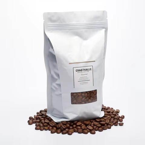 Wholesale Custom Printed Logo Coffee Bag Packaging Plastic Custom Logo Coffee Bags