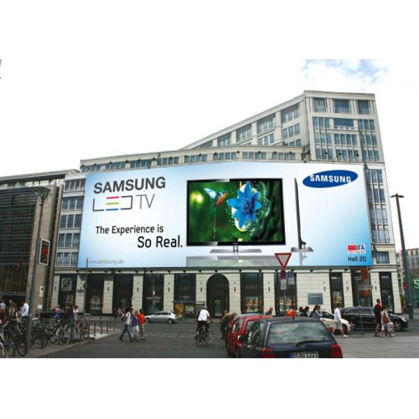 Programmable P4 P5 P8 P10 Outdoor Fixed LED Display For Poster BillBoard