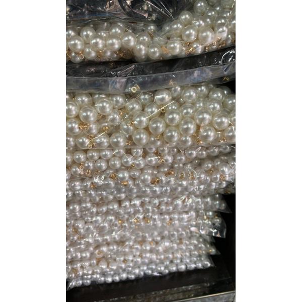2021 high quality pearl plastic button with shank