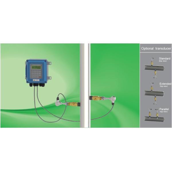 Easy to install ultrasonic pipe flowmeter with pipe size DN32~DN6000