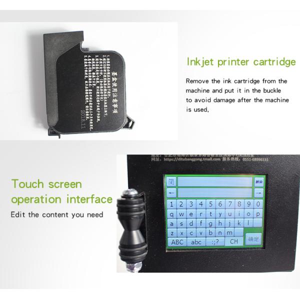 Roll-to-Roll Handjet Batch Code Printer for PVC PP PET Cable Pipe Carton Plastic