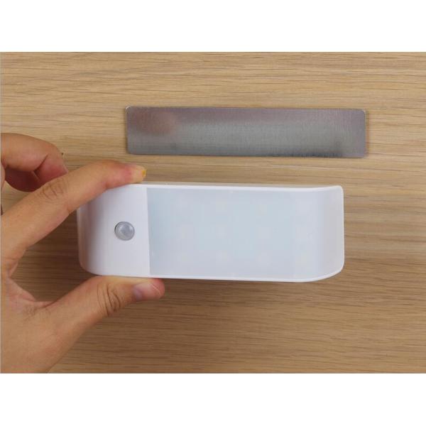 12 LED Wireless Wall Light Motion Sensor Night Light Cabinet Led Light with Rechargable Battery for Wardrobe, Aisle