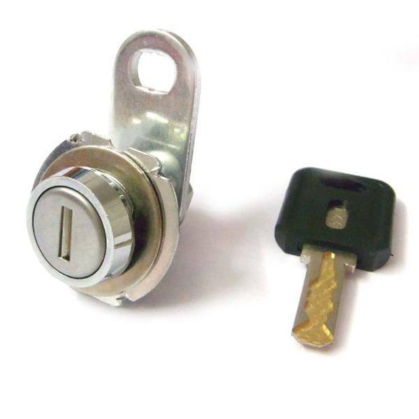 High Security Flat Key Cam Lock with dust Shutter Snack Shape Key Mailbox Lock