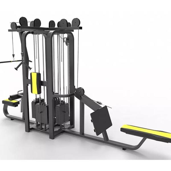 Factory Price 5 Station Multi-Function Gym Trainer Equipment Custom Logo Strength Machine Training Commercial Steel Chest Bodybuilding