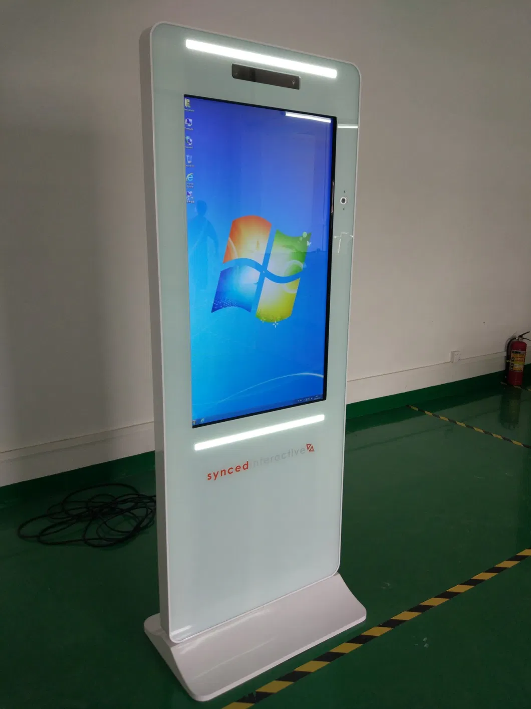 49inch Floor Standing Touch Screen Kiosk with 1920x1080 Resolution and Android OS