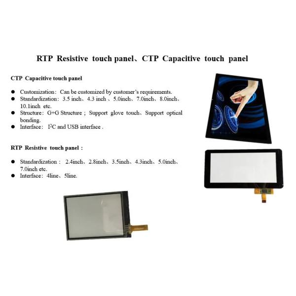 3.5inch 320x240 TFT LCD Screen Display 262K MCU With Resistive Touch